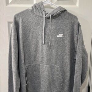 Nike Men's Gray Hoodie